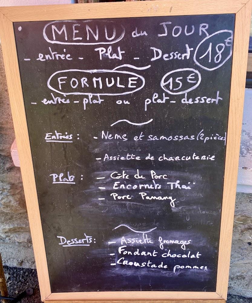 Restaurant du Courdet - Menu Image 1