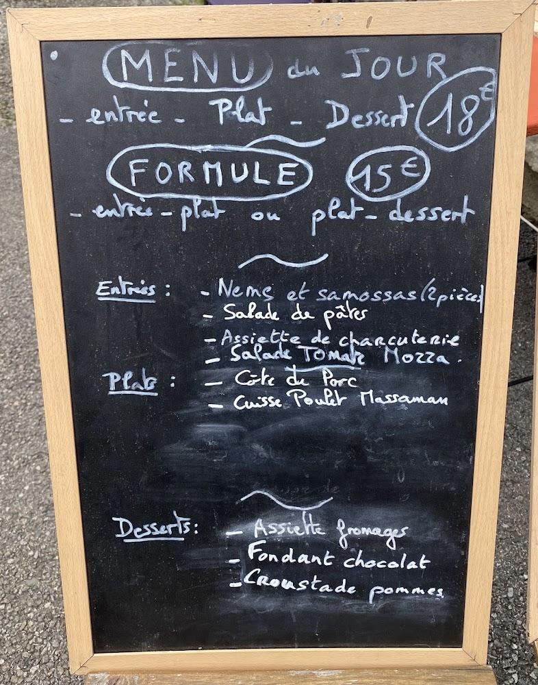 Restaurant du Courdet - Menu Image 2